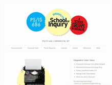 Tablet Screenshot of brooklynschoolofinquiry.org